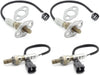 Kwiksen 4pcs Upstream and Downstream Oxygen Sensor 234-4162 234-4169 O2 Sensor 1 and Sensor 2 Replacement for Toyota Sequoia 4.7L 4WD ONLY 2001 2002 2003 2004