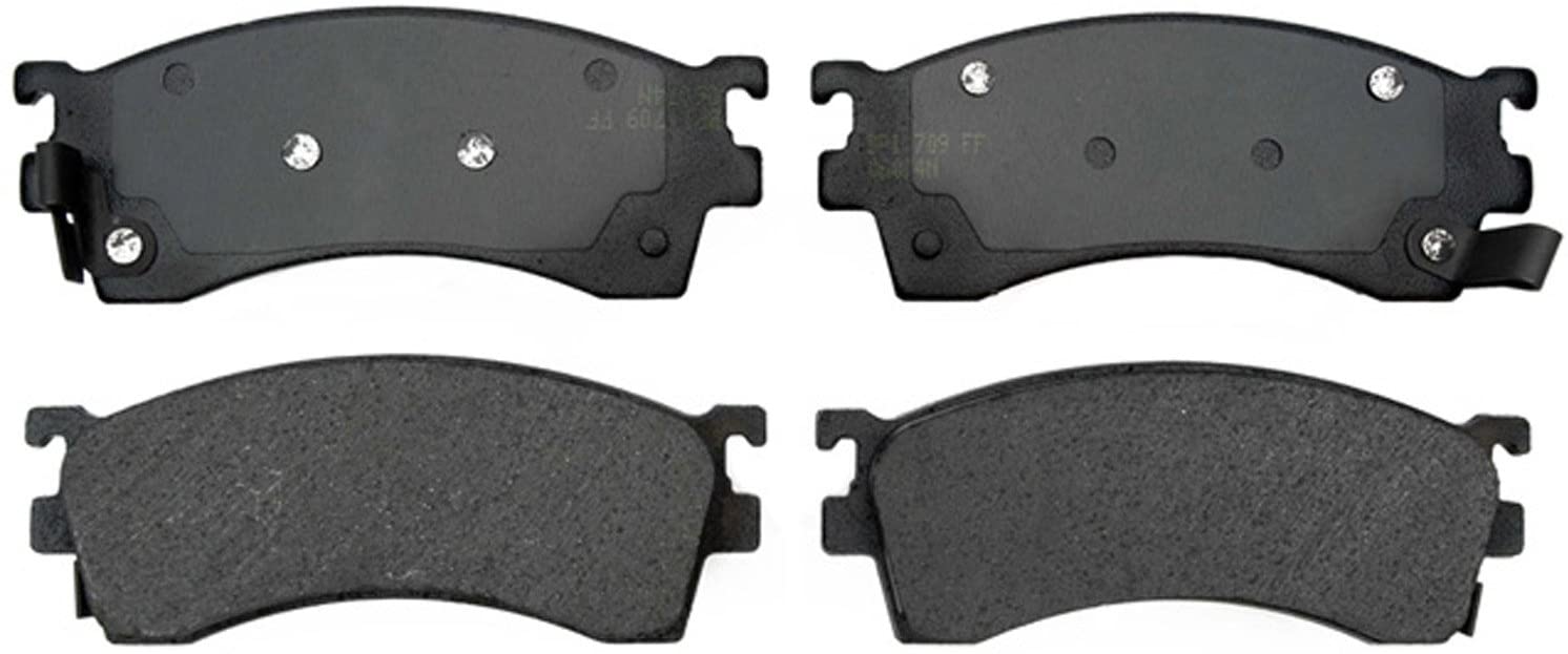 ACDelco 17D583 Professional Organic Front Disc Brake Pad Set