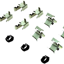 NEW CENTRIC 105.12100 Posi-Quiet Ceramic Brake Pad with Shims