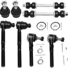 Front Upper Control Arm Kit Compatible with 1997-2002 Ford Expedition, 1997-2004 Ford F-150, 1997-1999 Ford F-250, 2002 Lincoln Blackwood 1998-2002 Lincoln Navigator -(2WD Only)