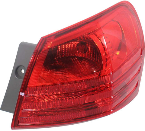 For Nissan Rogue Tail Light Assembly 2008 09 10 11 12 2013 Passenger Side For NI2801183 | 26550-JM00A