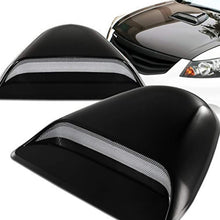 GARNECK Universal Car Decorative Air Flow Intake Hood Scoop Vent Turbo Bonnet Cover for Automobile