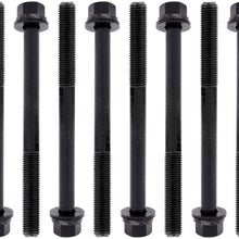 SCITOO Replacement for Head Bolts Sets fit for Honda CIVIC CX DX LX 1.6L D16Y7 D16Y8 1996-2000 Automotive Engine Head Gaskets Kit