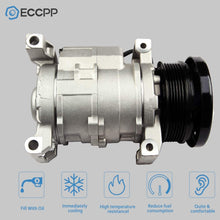 ECCPP A/C Compressor with Clutch fit for 2008-2010 for Dodge Grand Caravan Volkswagen Routan CO 11145C