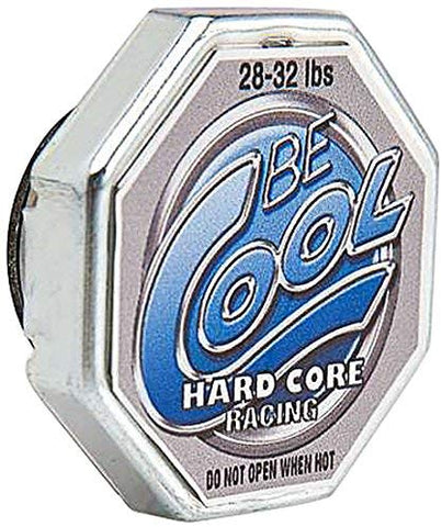 Be Cool 70032 Hard Core Racing Radiator Cap (28-32 PSI)