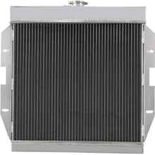 OzCoolingParts 4 Row Core All Aluminum Radiator for 1955-1957 56 Ford Thunderbird Y-Block, V8