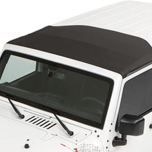 Bestop 52450-17 Black Twill Sunrider for Hardtop for 2007-2018 2-Door and Unlimited