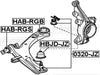 FEBEST HAB-RGB Front Lower Arm Bushing