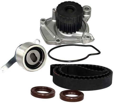 DNJ TBK297WP Timing Belt Kit with Water Pump/For 1996-2000 / Honda/Civic, Civic del Sol / 1.6L / SOHC / L4 / 16V / 1590cc, 97cid / D16Y5, D16Y7, D16Y8