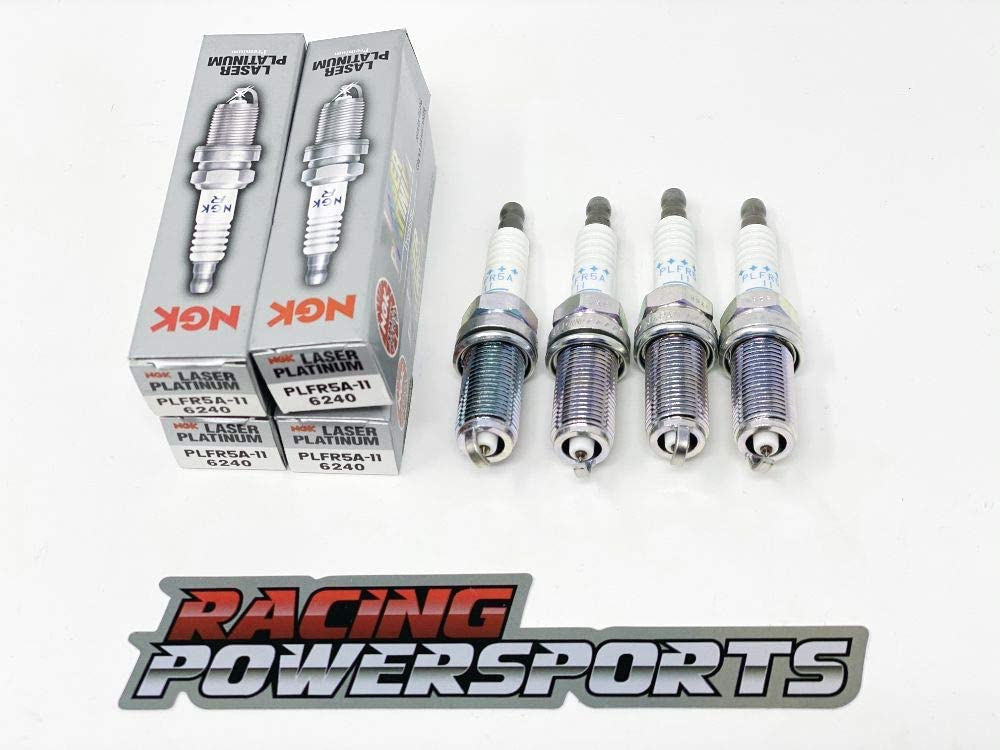 4 PCSNEW -- NGK 6240 Laser Platinum Spark Plugs PLFR5A-11