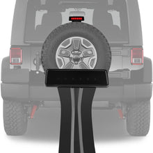 Smoke LED 3rd Third Brake Light for 2007-2018 Jeep Wrangler JK Sport Sahara Rubicon High Mount Stop Light Rear Tail Lamp