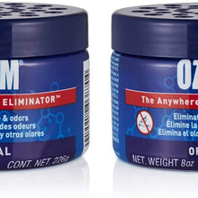 Ozium Smoke & Odor Eliminator 8oz (226g) Gel for Home, Office and Car Air Freshener, Original Scent (2 Pack)