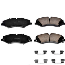 Power Stop 17-1479, Z17 Front Ceramic Brake Pads with Hardware