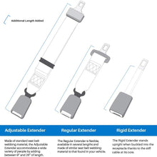 Seat Belt Extender Pros E4 Safety Certified Rigid 5 Inch Seat Belt Extender from (7/8 Inch Width Type A Metal Tongue) Buckle up and Protect Your Family (Black, 1-Pack)