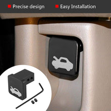 Qiilu Car Engine Cover Lock, Aluminum Alloy Engine Cover Lock hood Release Latch Handle Repair Kit Black for CIVIC 1996-2011