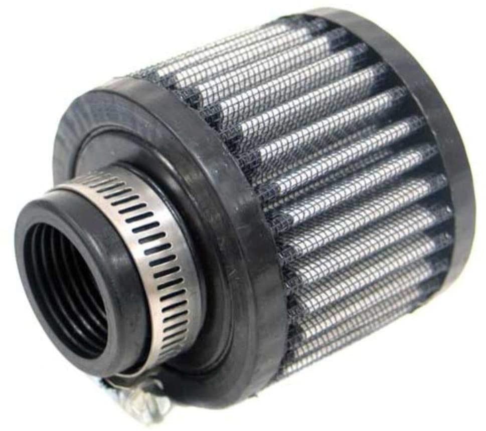 K&N Vent Air Filter/ Breather: High Performance, Premium, Washable, Replacement Engine Filter: Flange Diameter: 1.25 In, Filter Height: 2.5 In, Flange Length: 0.625 In, Shape: Breather, 62-1380