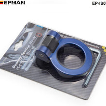EPMAN Universal ABS Simulation/Dummy Towing Hook Stylish Car Accessories Design Hooks Car Tuning (Silver)