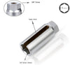 8milelake 3/8 inches Drive by 7/8 inches (22mm) Offset Oxygen Sensor Socket