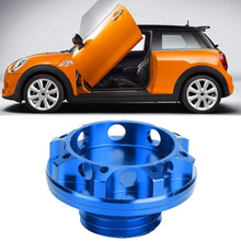 Engine Oil Filler Cap, Car Engine Oil Cap Cover Replacement Accessories fit for Honda B16 B18 B20 K20 K24 BK (Blue)