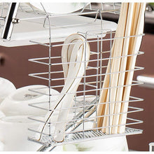 Chenbz Drying draining Kitchen Household Tableware Storage Box Water Control Tray Rack
