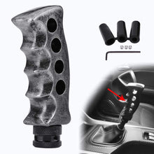 Universal Universal Gear Shift Knob Car Gun Grip Knife Handle Gear Shift Lever Knob Shifter with 3 Adapter 8mm 10mm 12mm