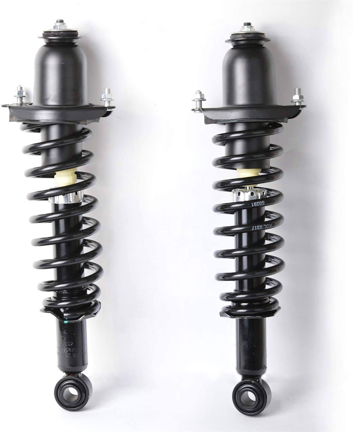 HANSCOSTAR 1 Pair Rear Shock Absorber Struts & Spring Fit 2003-2008 Vibe Corolla Matrix FWD