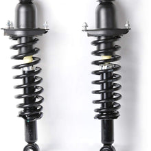 HANSCOSTAR 1 Pair Rear Shock Absorber Struts & Spring Fit 2003-2008 Vibe Corolla Matrix FWD