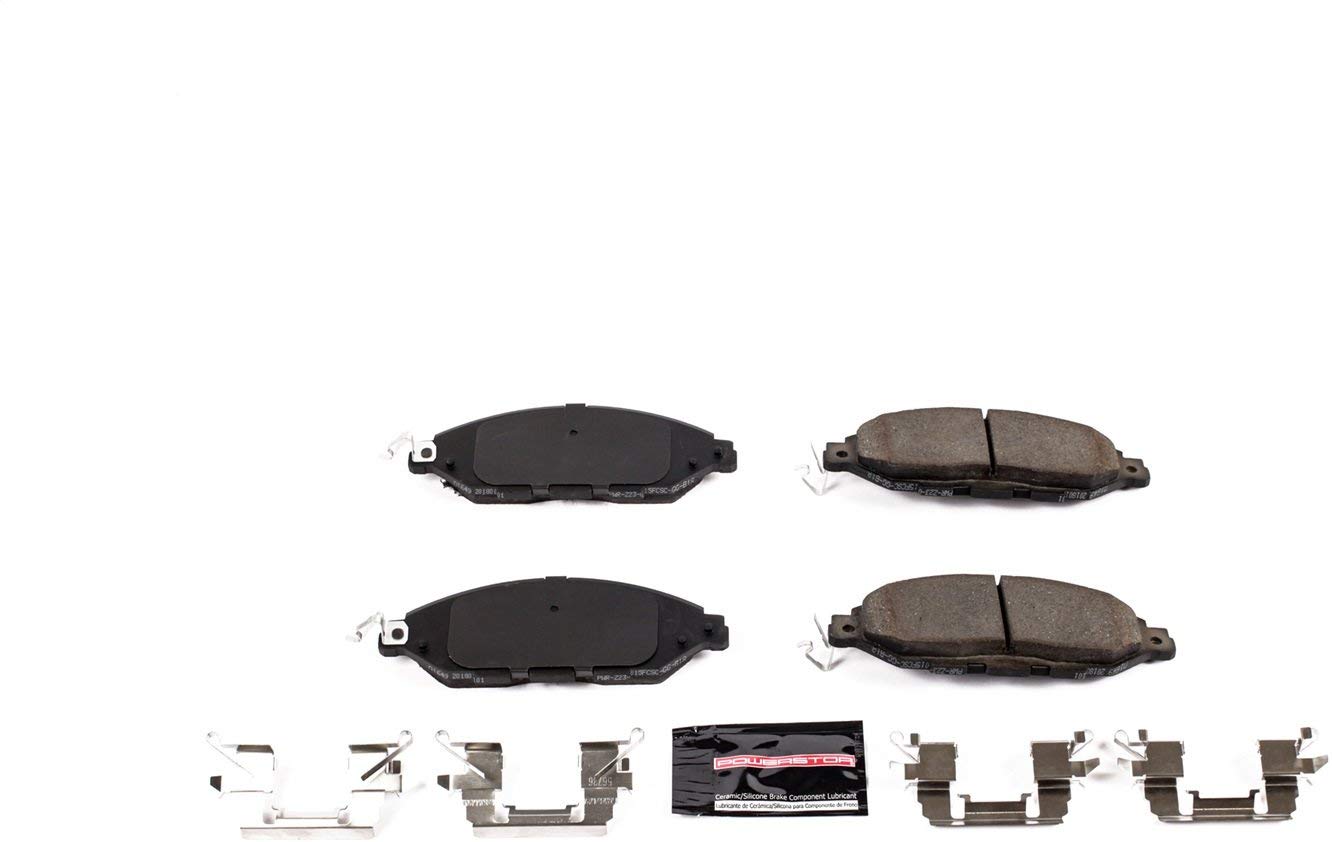 Power Stop Z23-1649, Z23 Evolution Sport Carbon-Fiber Ceramic Front Brake Pads