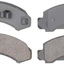 ACDelco 14D249M Advantage Semi-Metallic Front Disc Brake Pad Set
