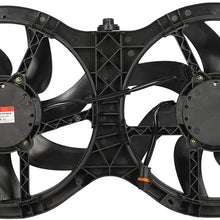 cciyu Radiator or Condenser Cooling Fan Fit for 2013 2014 2015 2016 2017 2018 for Infiniti JX35 QX60 for Nissan Pathfinder