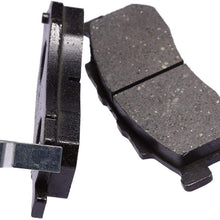 QKPARTS Semi-Metallic Front Rear Brake Pads For 2014-2017 Honda Pioneer 700 New