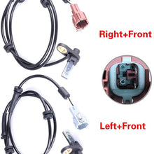 Aintier 2PCS Left+Right+Rear ABS wheel Speed Sensor brake sensor Fit for 2004-2011 Nissan Titan