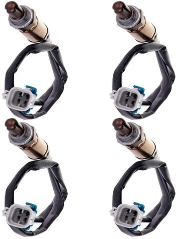 TUPARTS Oxygen Sensor O2 250-24470 Upstream Downstream Front Rear Fits for 2002-2003 Honda Passport 2002 Chevrolet Avalanche 1500 5.3L 2000-2002 GMC Yukon/Yukon XL 1500 5.3L