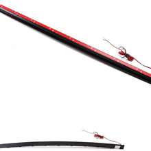 iJDMTOY Above Rear Windshield 36-Inch Rigid Full LED 3rd Brake Light Strip Assembly, Universal Fit, Just Like A7 6-Series Style Roofline LED Brake