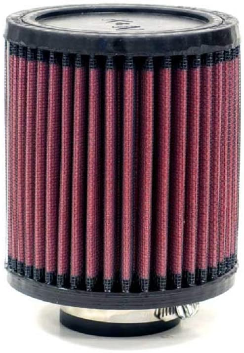 K&N Universal Clamp-On Filter: High Performance, Premium, Washable, Replacement Engine Filter: Flange Diameter: 2.0625 In, Filter Height: 5 In, Flange Length: 0.875 In, Shape: Round, RA-0540