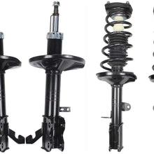 Set of 4 Complete Shock Sturt & Spring Compatible with 98-02 Prizm 93-97 Prizm 93-02 Corolla,Stable Security and Performance