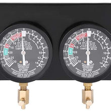 Qiilu 4 PCS Gauge Carburetor,Motorcycle Fuel Vacuum Carburetor Carb Synchronizer Tool Balancer Gauge Kit, Engine Parts Adjustment Vacuum Gauge Set (Universal)