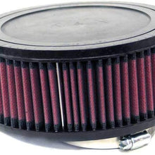 K&N Universal Clamp-On Filter: High Performance, Premium, Washable, Replacement Engine Filter: Flange Diameter: 3 In, Filter Height: 3 In, Flange Length: 0.625 In, Shape: Round, RA-0980