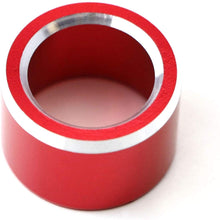 iJDMTOY Red Anodized Aluminum Side Mirror Adjustment Button Knob Cover Compatible With Subaru WRX, STI, Impreza, Forester, XV Crosstrek, BRZ, etc