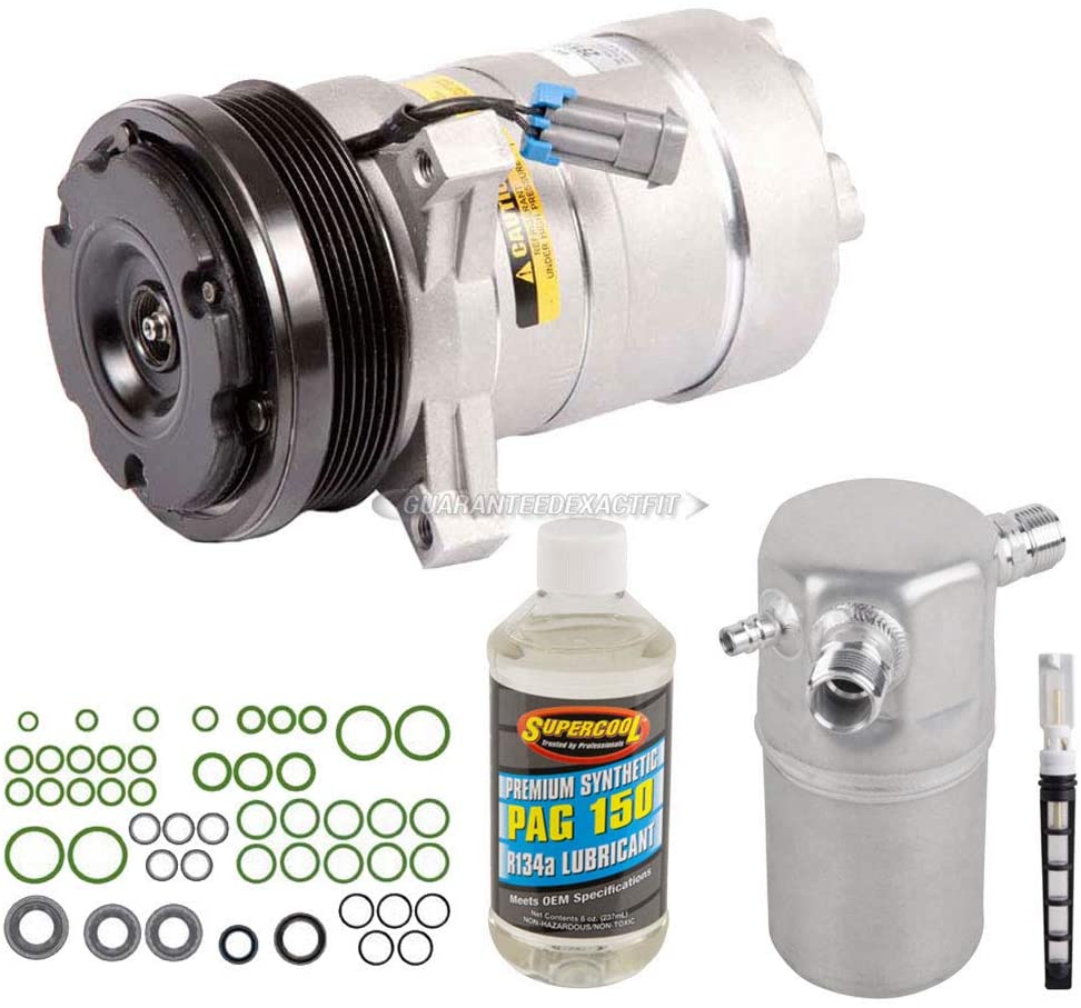 For Cadillac DeVille 1994 1995 AC Compressor w/A/C Repair Kit - BuyAutoParts 60-80273RK New