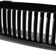 DNA MOTORING GRF-023-BK Front Bumper Grille Guard, Black