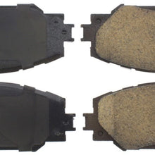 StopTech 308.12100 Street Brake Pads; Front with Shims and Hardware