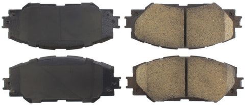 StopTech 308.12100 Street Brake Pads; Front with Shims and Hardware