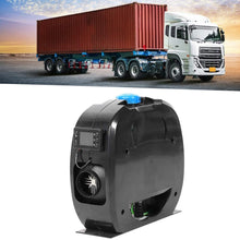 Parking Air Heater 5000W, Parking Air Heater Single Hole Diesel Air Parking Heater for Car Truck Bus Boats Trailer Black