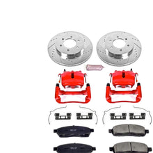 Power Stop KC1943A 1-Click Performance Brake Kit with Calipers, Front Only