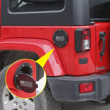 RT-TCZ Fuel Filler Door Gas Tank Cap Cover Accessories for 2007-2017 Jeep Wrangler JK & Unlimited Sport Rubicon Sahara (US Flag)