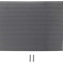 SCITOO Air Conditioning A/C Condenser Replacement for 2011 Kia Sedona Mini Passenger Van 3.5L Automotive Cooling A/C Condenser