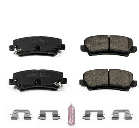 Power Stop Z23-1793, Z23 Evolution Sport Carbon-Fiber Ceramic Rear Brake Pads