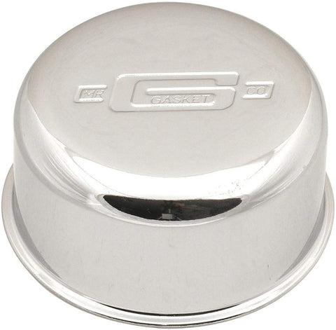 Mr. Gasket 2057 High Performance Push-On Breather - Chrome