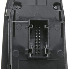 A-Premium Power Window Switch Replacement for BMW E90 E91 E92 E93 325i 2005-2011 335i 2007-2012 Front Left(with Power Folding Mirrors)